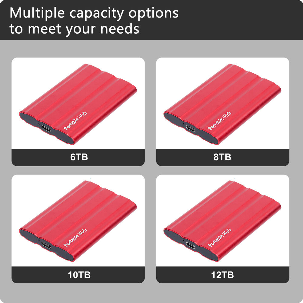 High-Capacity USB External Hard Drive for Reliable Data Storage