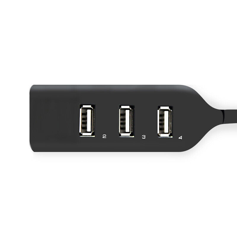 4 Port USB 2.0 High Speed Slim Mini HUB