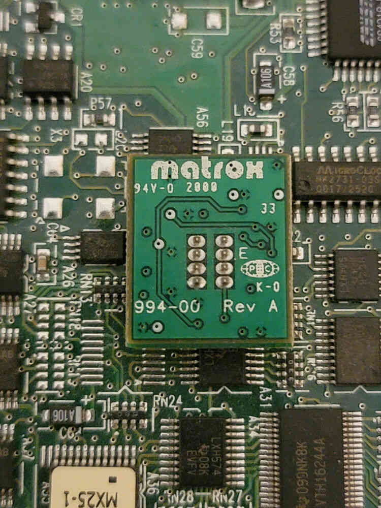 Matrox 895-04 Rev A PCI Video Editing Capture Card