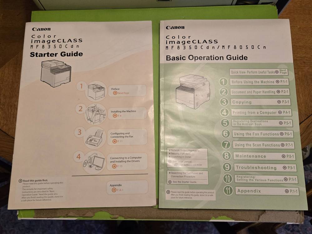 Canon imageClass MF8350Cdn All-in-One Color Laser Printer Copier