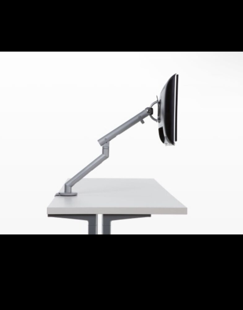 Herman Miller FLO Arm Single Adjustable VESA Monitor Mount Stand