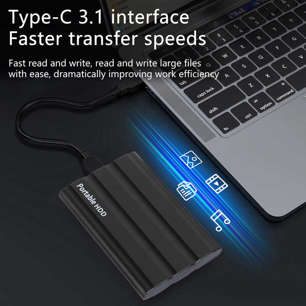 High-Capacity USB External Hard Drive for Reliable Data Storage
