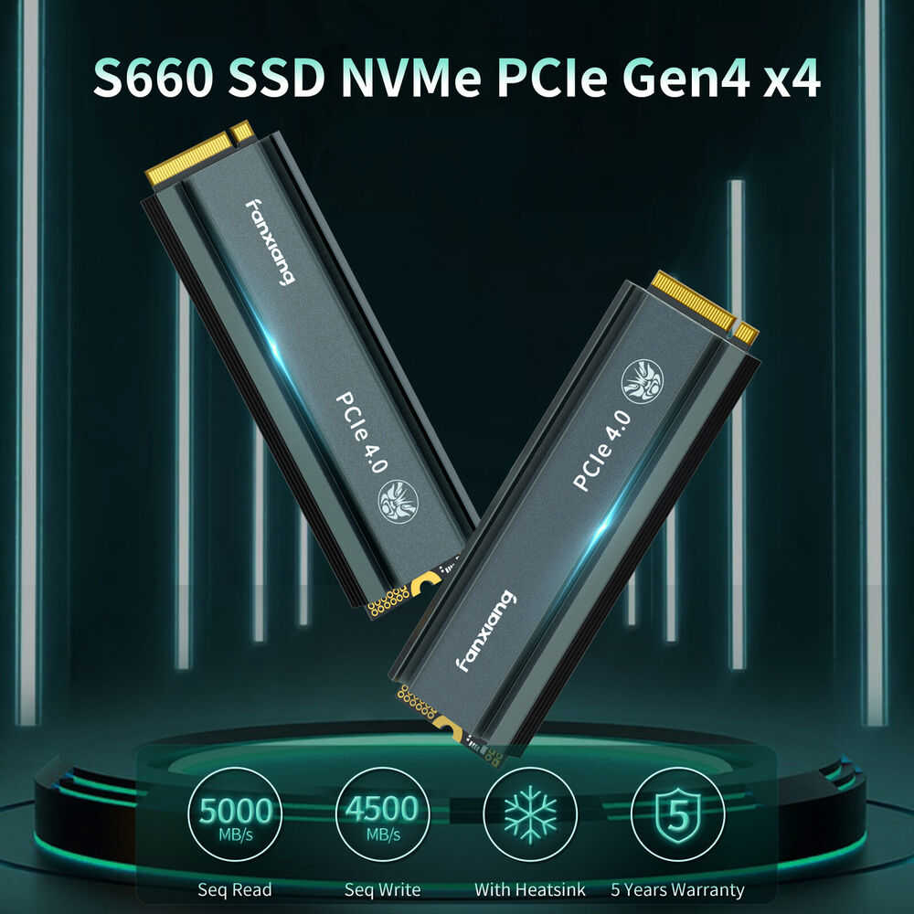 Fanxiang M.2 NVMe SSD with Heatsink - High-Speed Storage Solution