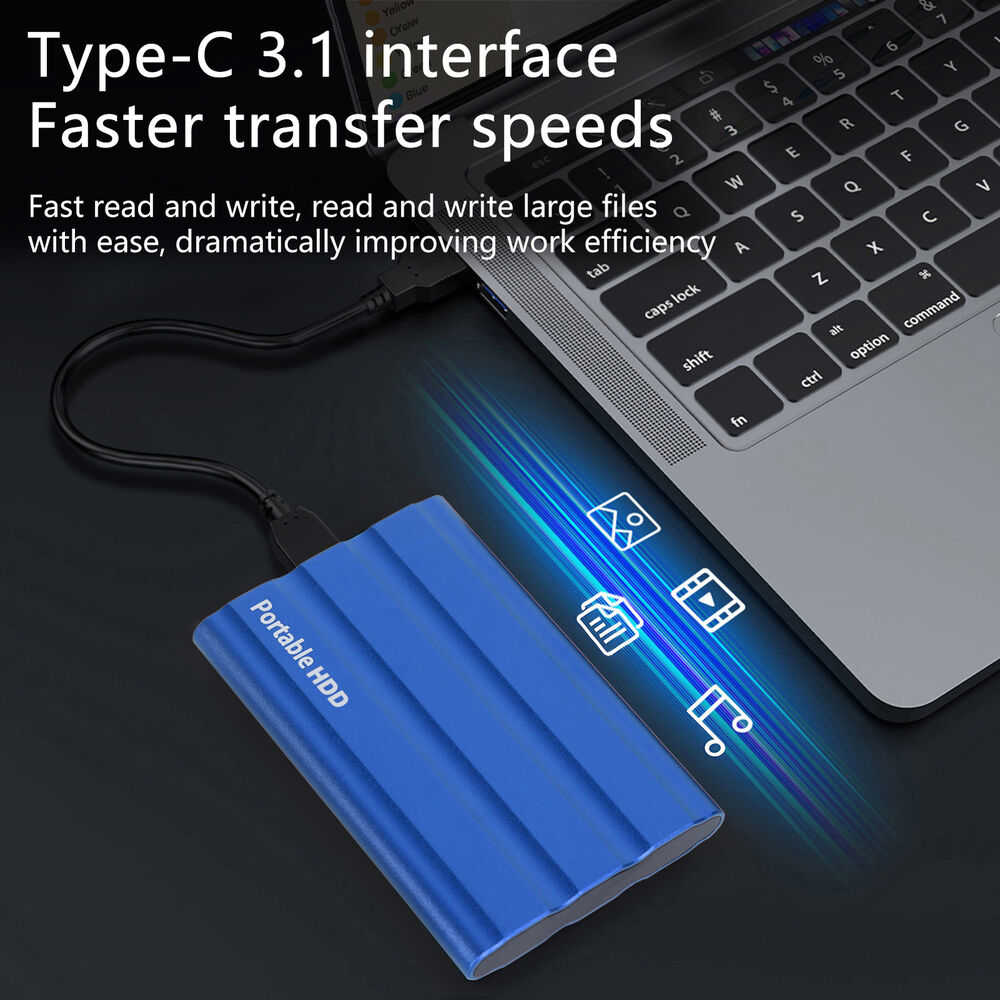 High-Capacity USB External Hard Drive for Reliable Data Storage