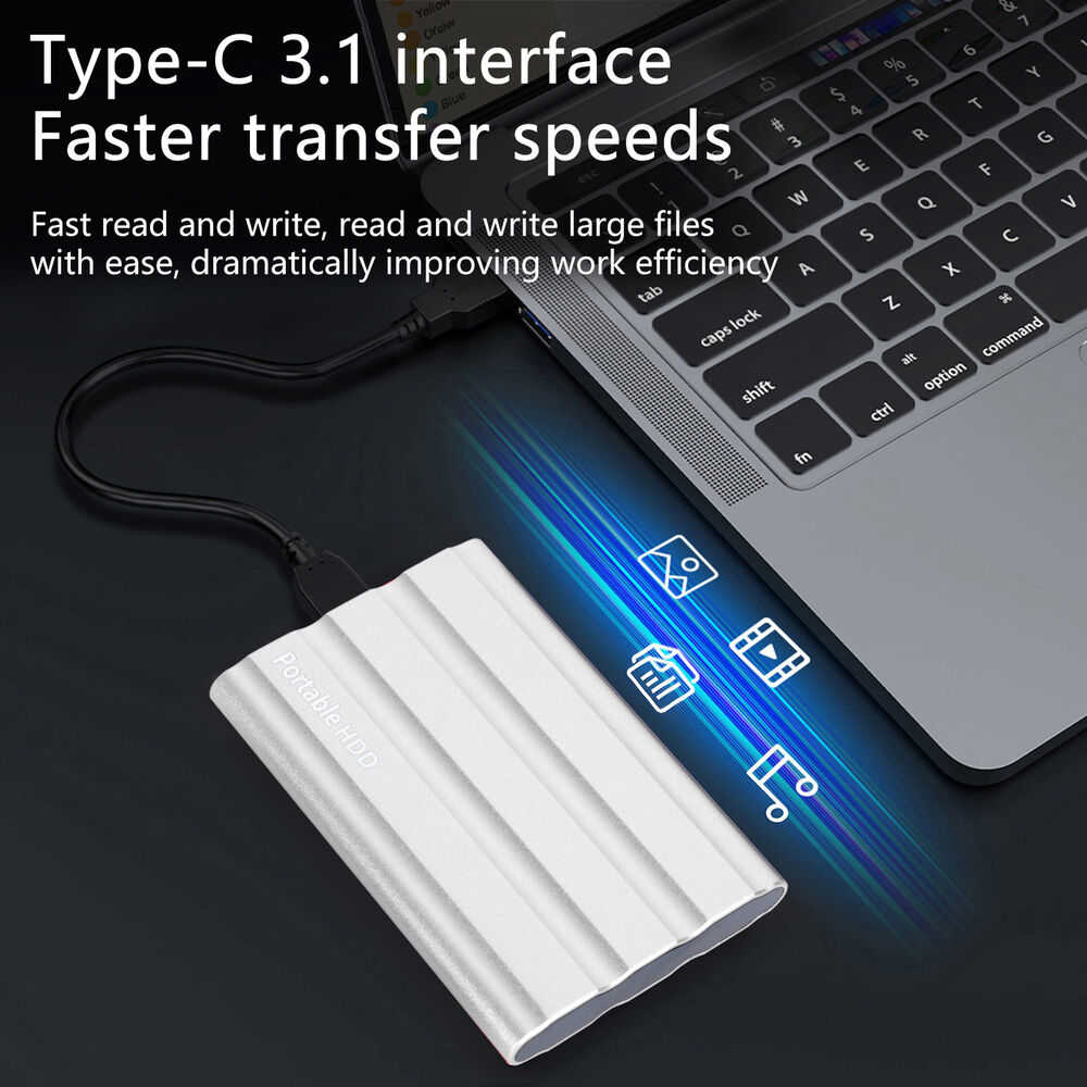 High-Capacity USB External Hard Drive for Reliable Data Storage