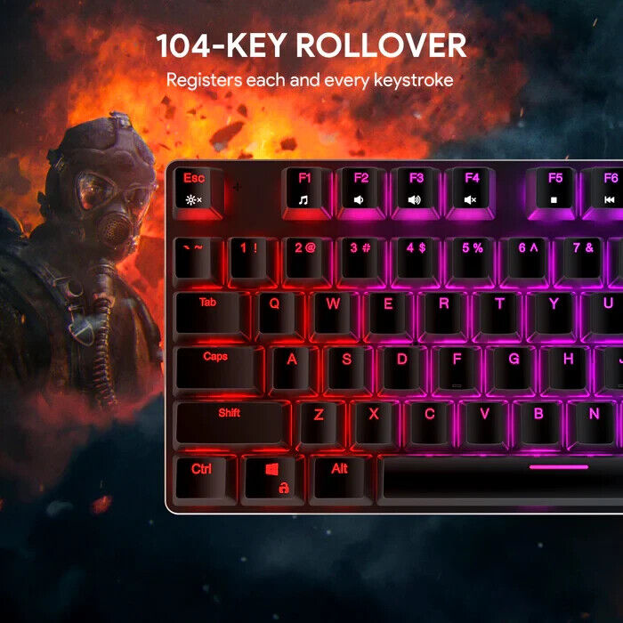 AUKEY KMG12 Mechanical Keyboard with Gaming Software