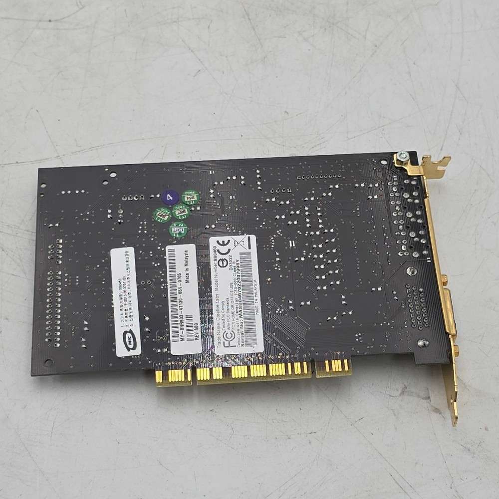 Creative Sound Blaster X-Fi PCI GOLD High-Performance Sound Card
