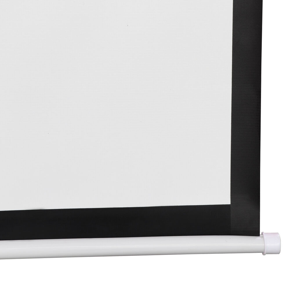 120 Inch Manual Pull Down HD Projector Screen in 1:1 Format