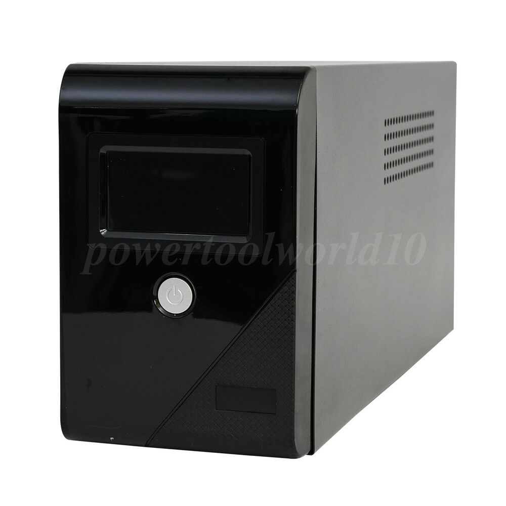 1000VA 600W UPS Uninterruptible Power Supply with Battery and LCD Display