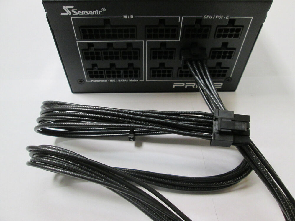 Seasonic Modular 8pin PCIe Sleeved Power Cable - New Arrival!