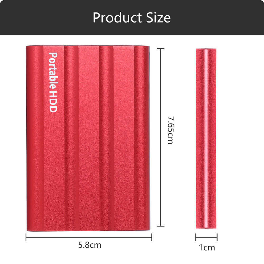 High-Capacity USB External Hard Drive for Reliable Data Storage