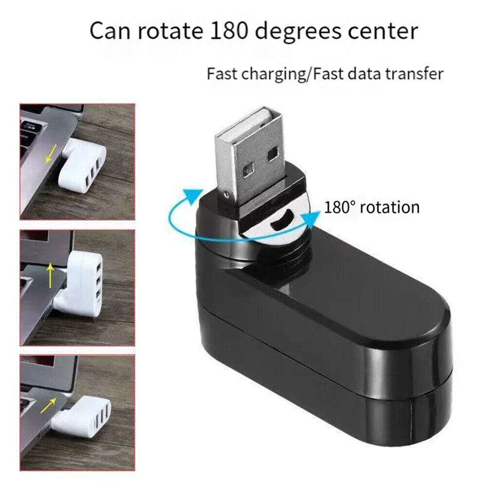 High-Speed 3 Port USB 3.0 Multi-HUB Splitter