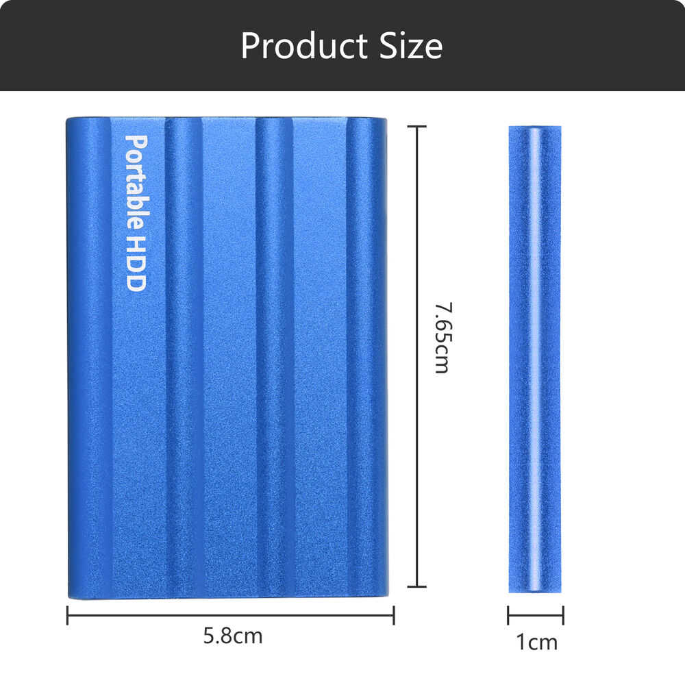 High-Capacity USB External Hard Drive for Reliable Data Storage