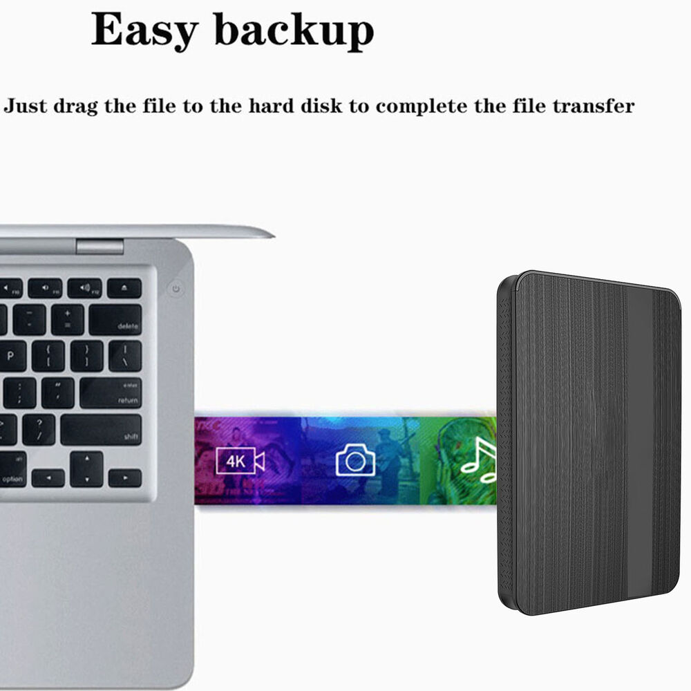 Portable High-Speed 2.5-Inch SATA USB3.0 External Hard Drive