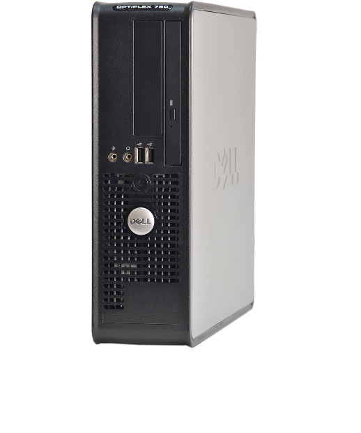 DELL Desktop PC with 8GB RAM, 240GB SSD, 19" LCD Monitor, WiFi, Windows 10, and Office 2021